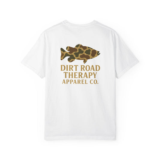 Dirt Road Therapy Camo Fish T-Shirt