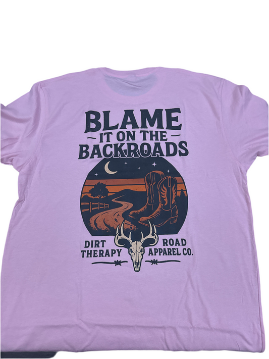 Blame it on the back roads