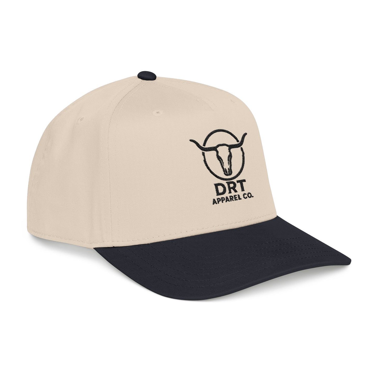 Dirt Road Therapy Cap — Vintage Western Bull Skull Baseball Hat