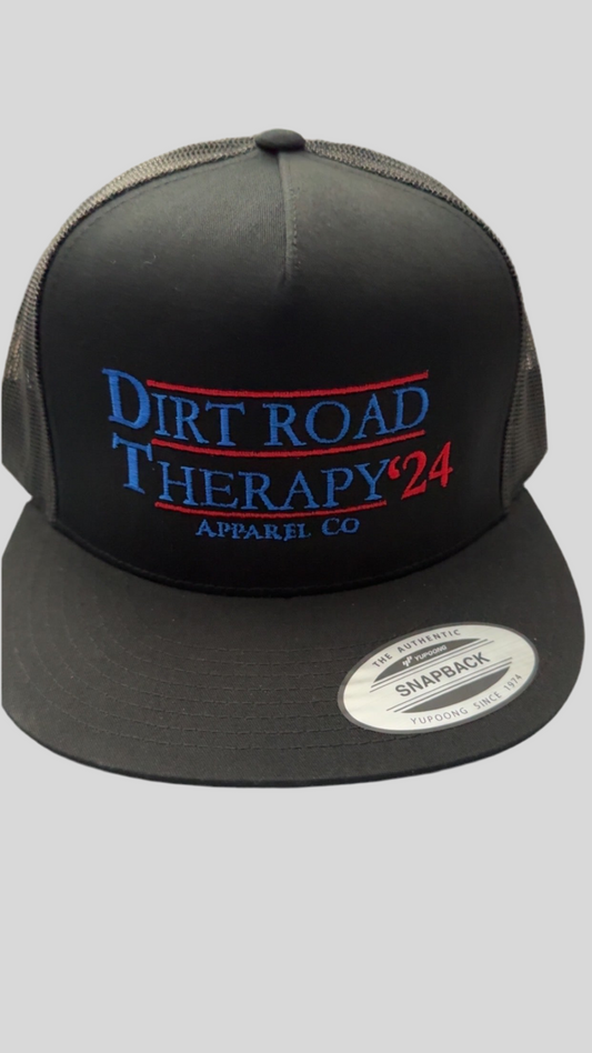 Dirt Road Therapy Apparel Co flat bill