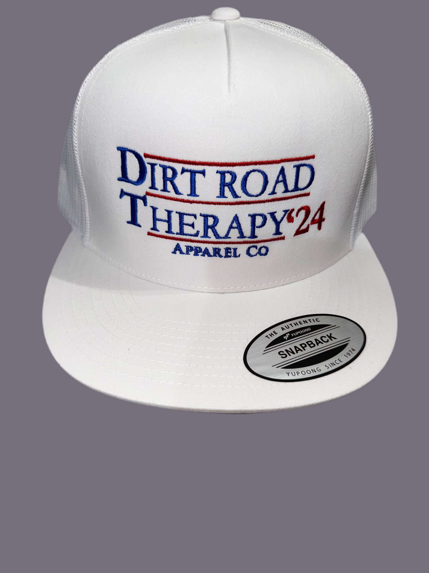 Dirt Road Therapy Apparel Co flat bill
