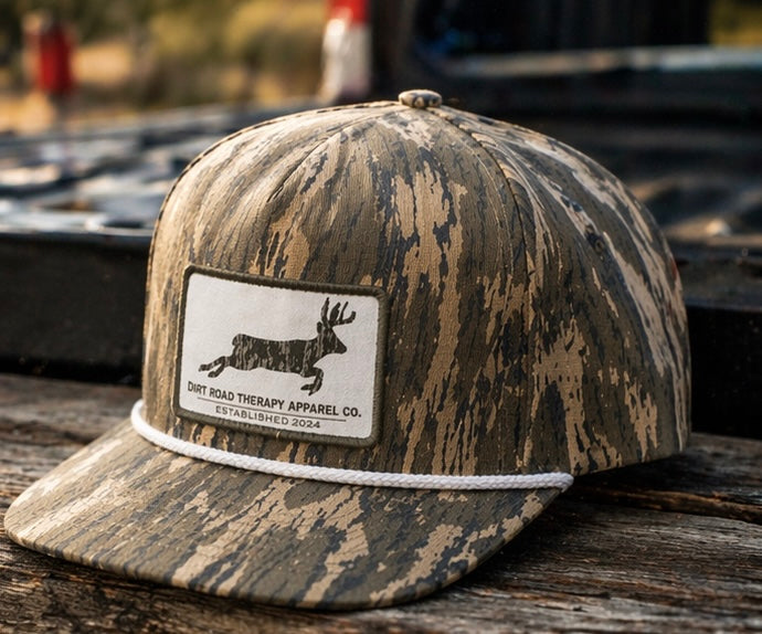 Faded bottomland rope hat