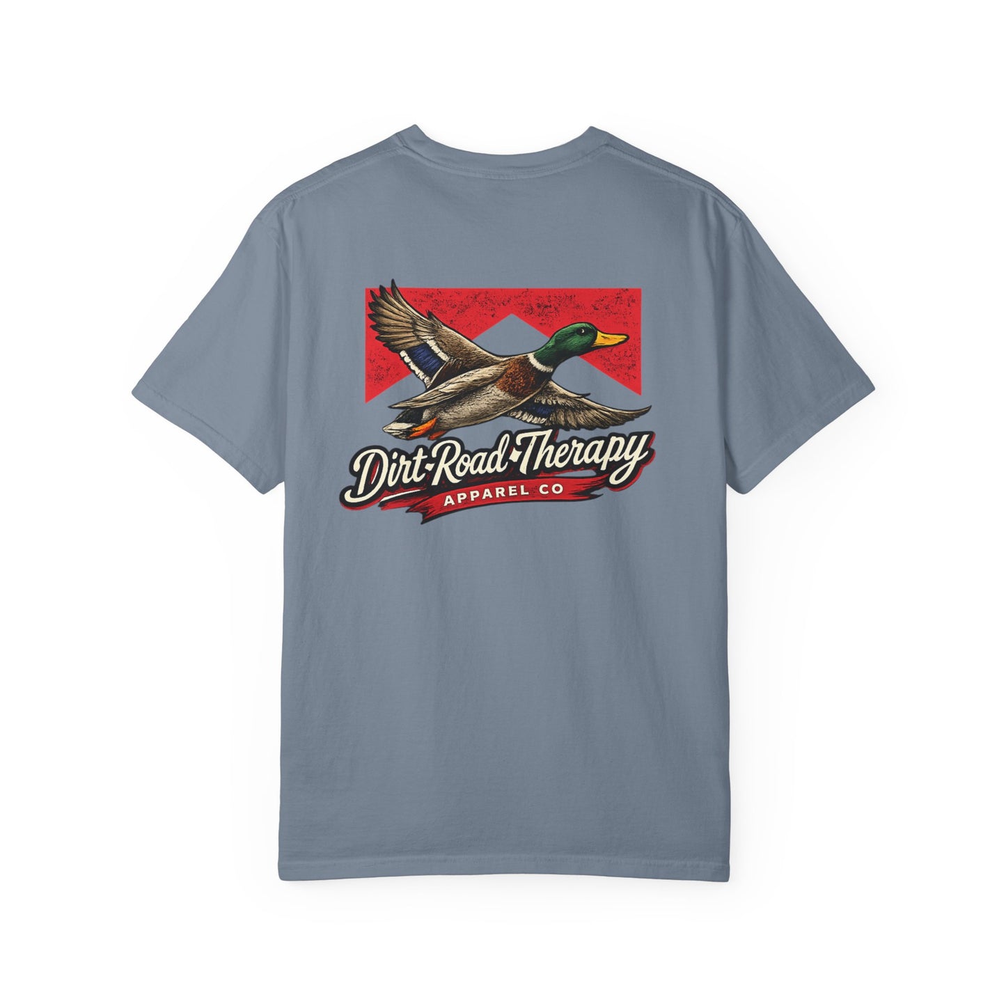 Mallard Duck Flight T-Shirt | Dirt Road Therapy logo, Vintage outdoors