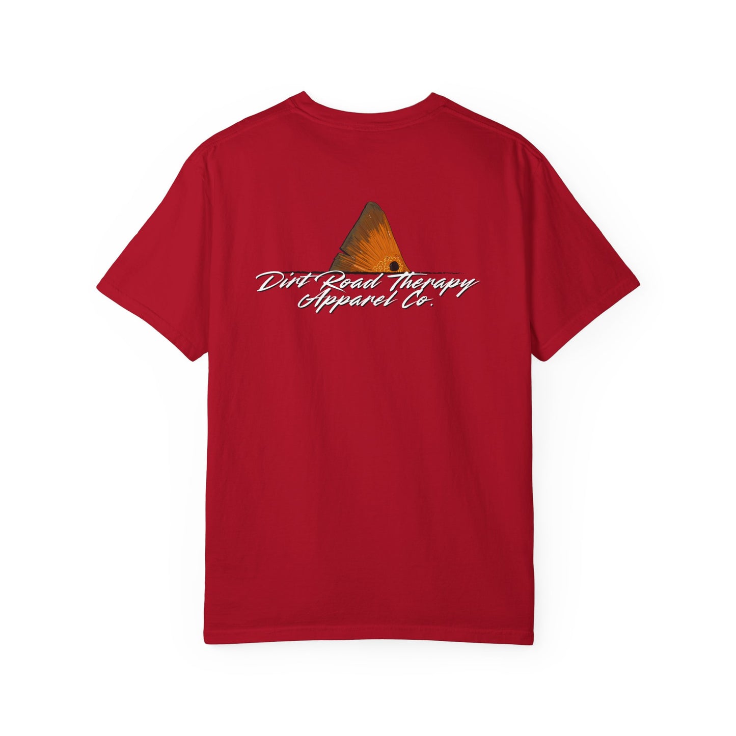 Tail Up T-Shirt — 'Dirt Road Therapy Apparel Co.' Graphic