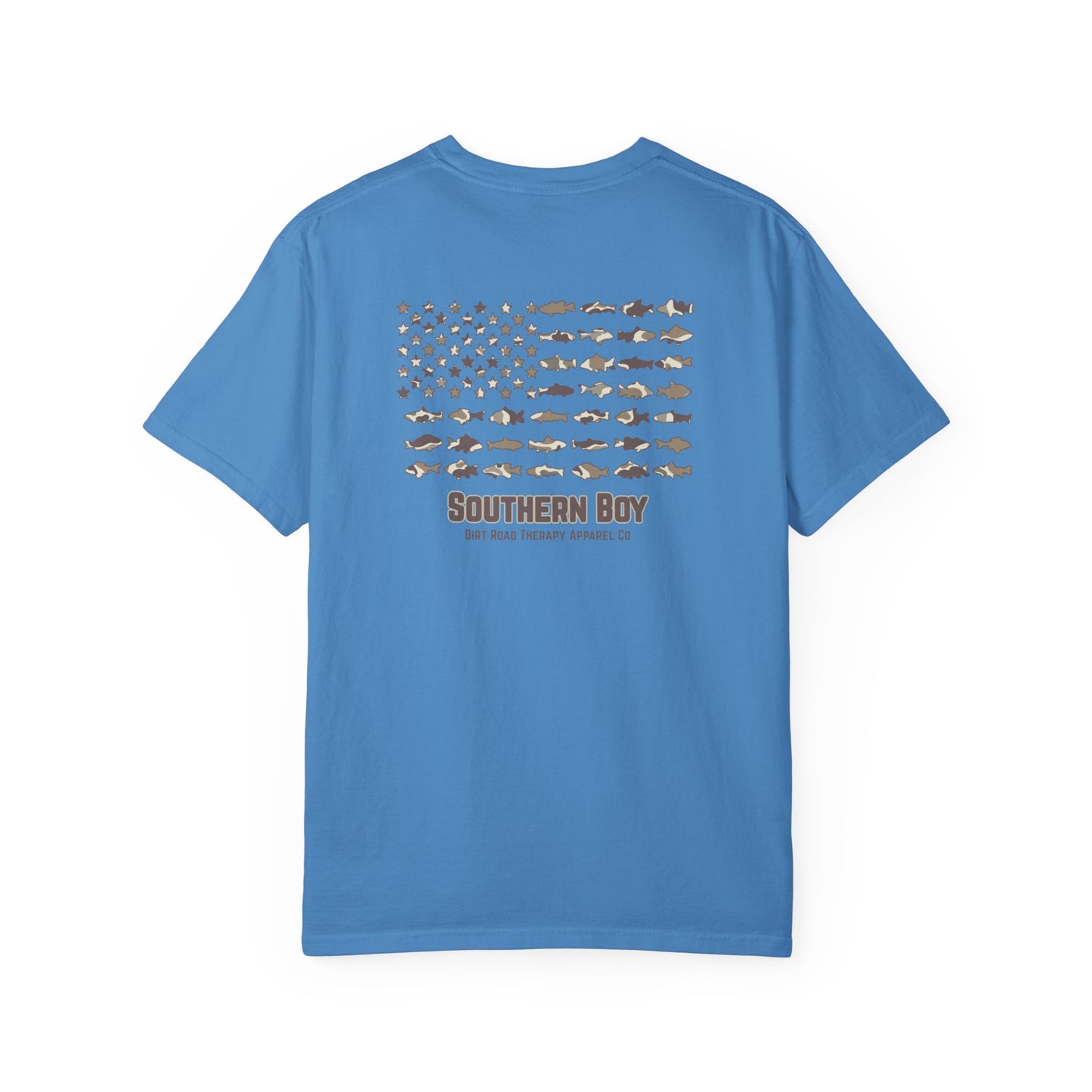 Southern Boy Camouflage Flag T-Shirt
