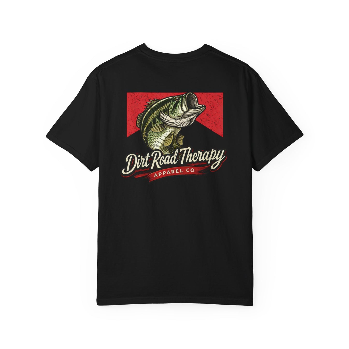 Largemouth Bass Illustration T-Shirt | Dirt Road Therapy Apparel Co.