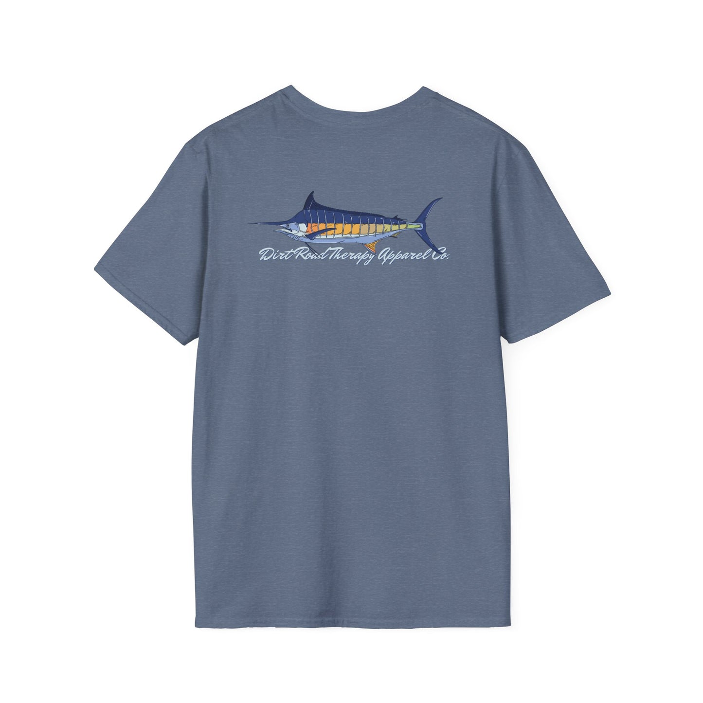 Striped  Fish Graphic T-Shirt | Coastal Fishing Tee