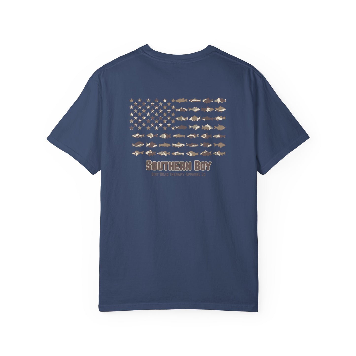 Southern Boy Camouflage Flag T-Shirt