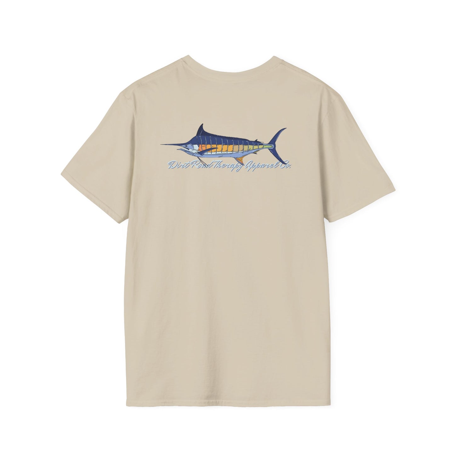 Striped  Fish Graphic T-Shirt | Coastal Fishing Tee