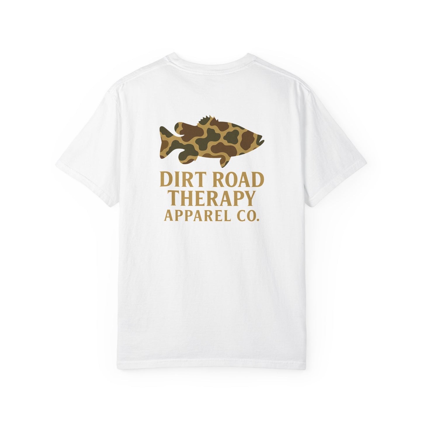 Dirt Road Therapy Camo Fish T-Shirt