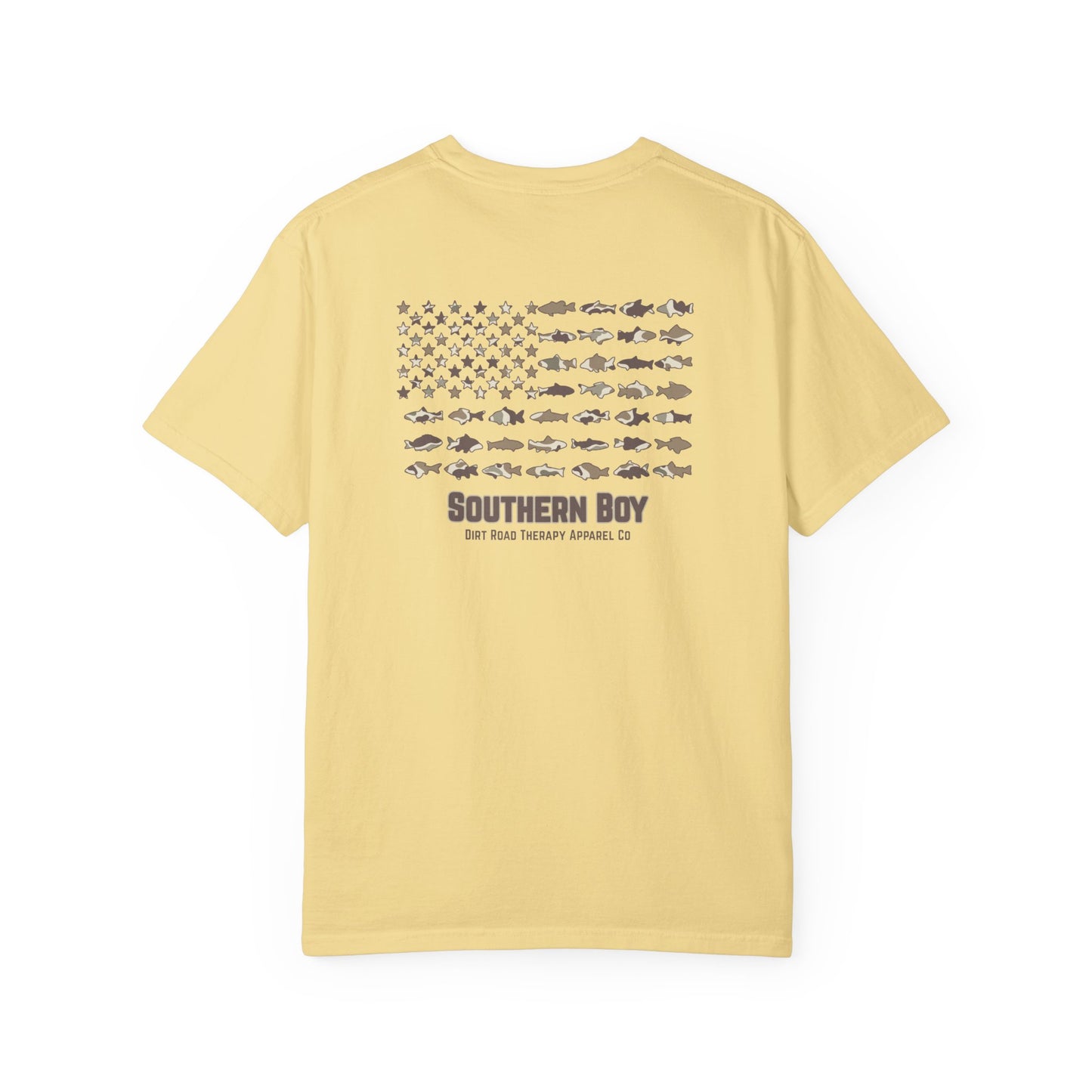 Southern Boy Camouflage Flag T-Shirt