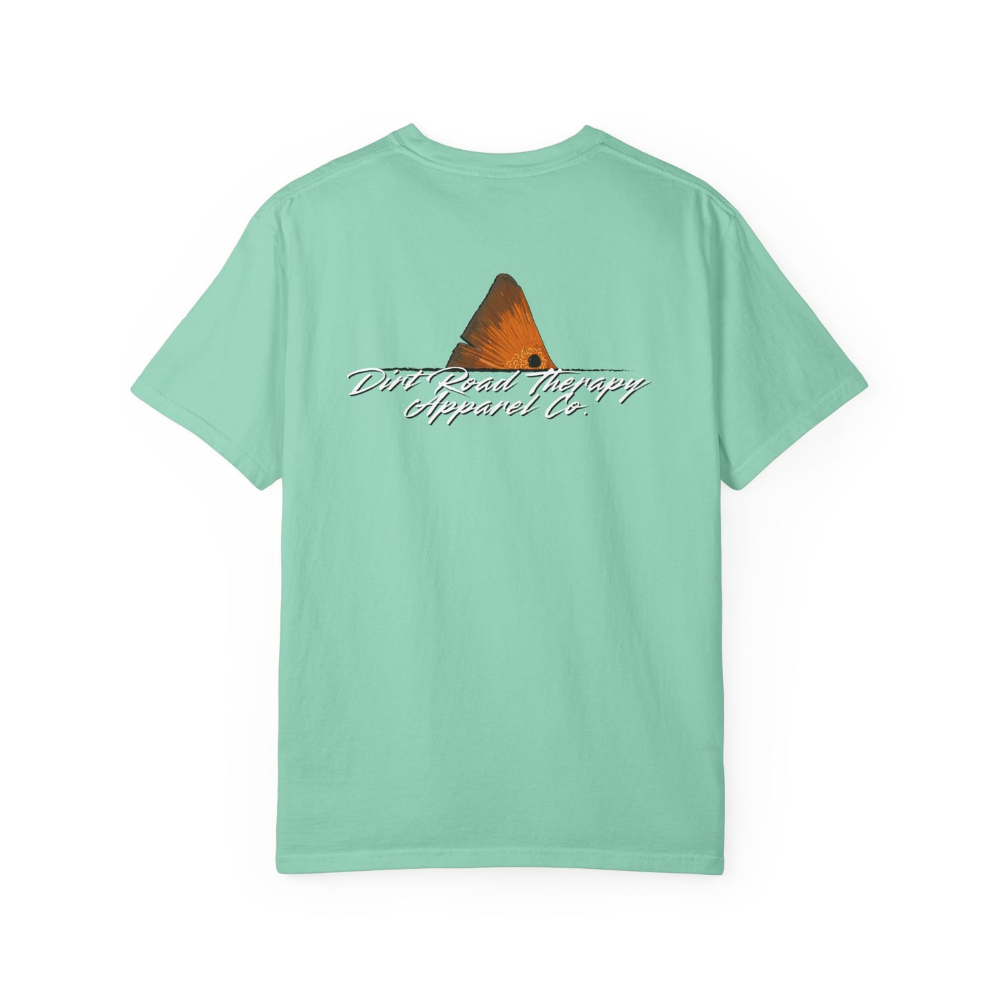 Tail Up T-Shirt — 'Dirt Road Therapy Apparel Co.' Graphic