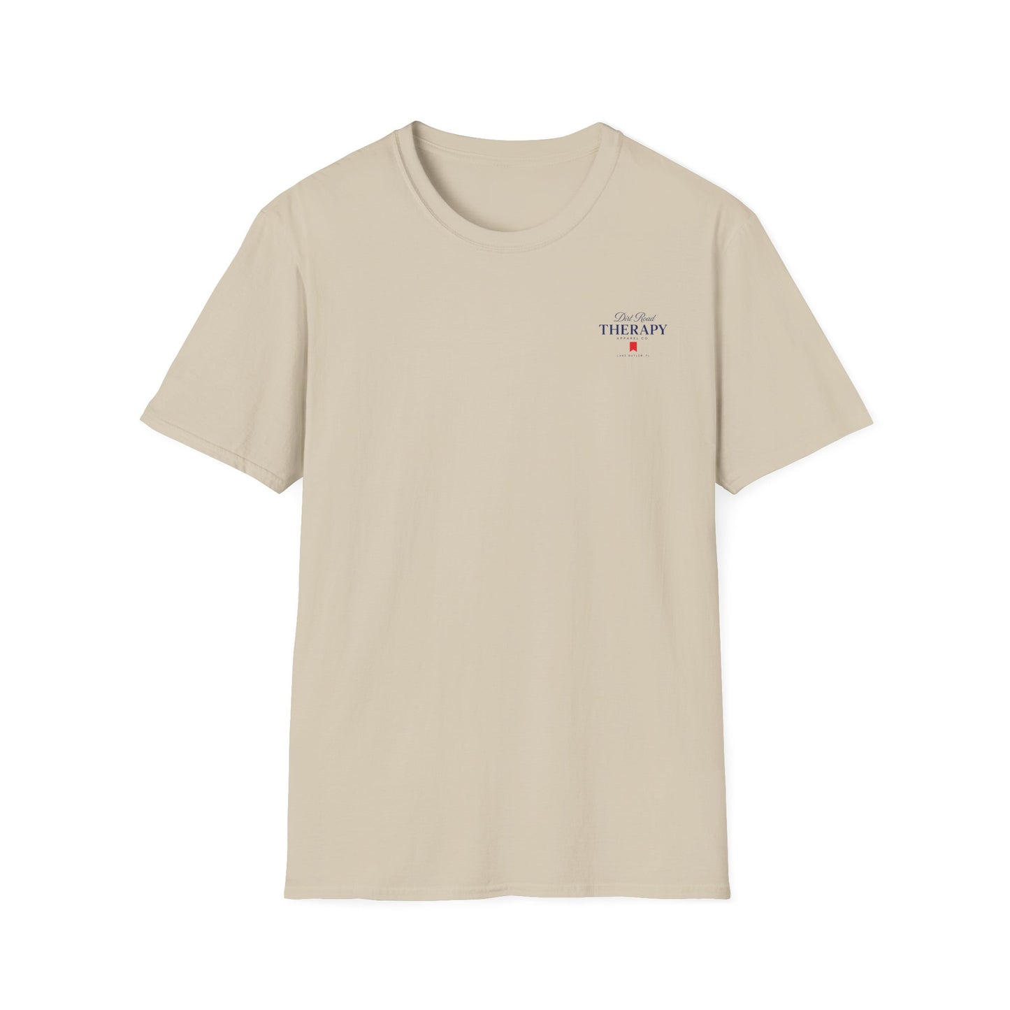 Dirt Road Therapy Apparel Co. Heritage Script T-Shirt | Lake Butler, Florida | Gildan Softstyle 64000