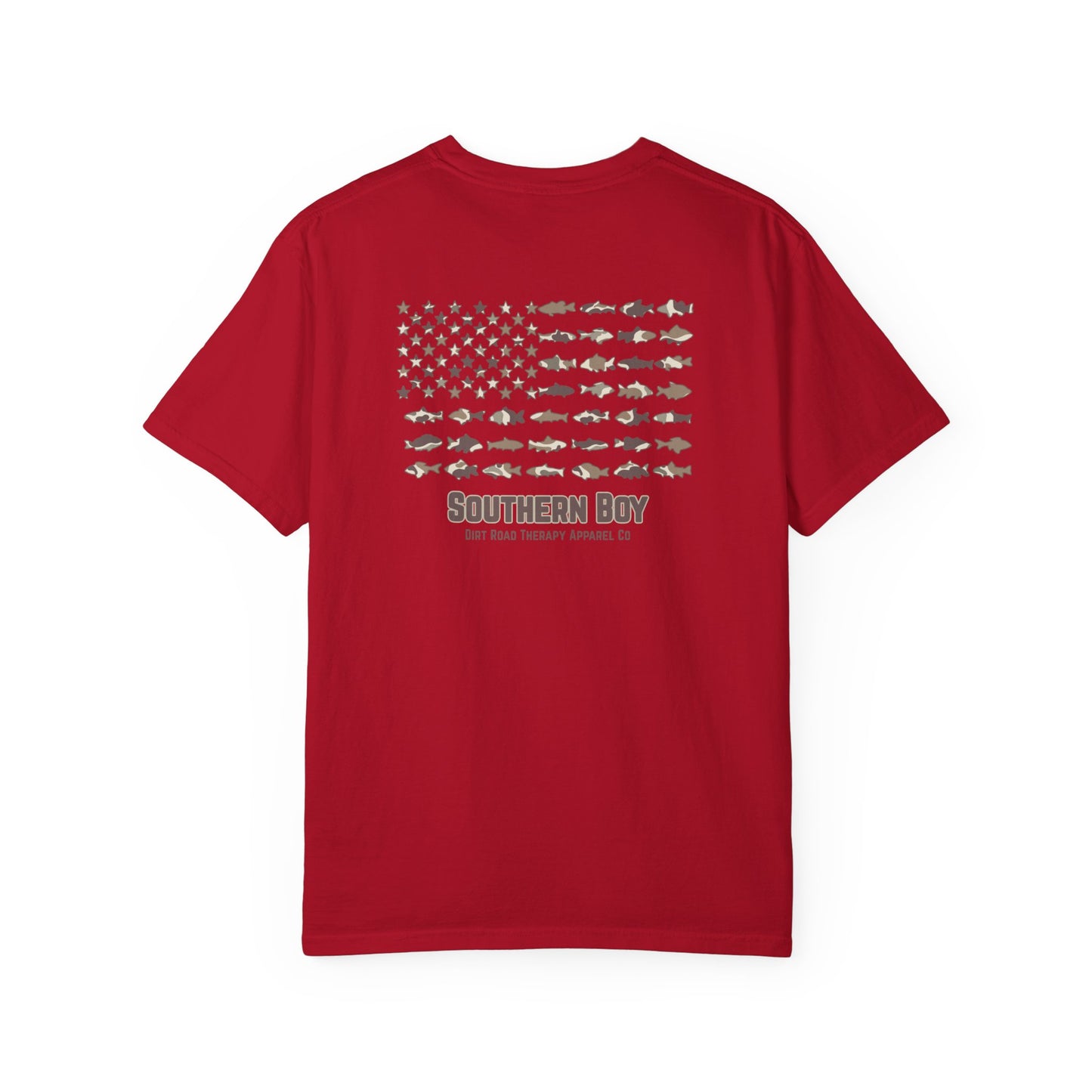 Southern Boy Camouflage Flag T-Shirt