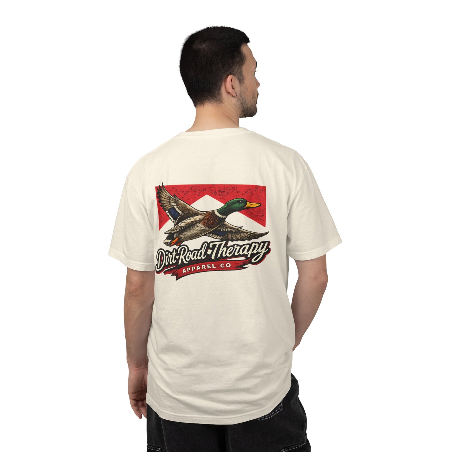 Mallard Duck Flight T-Shirt | Dirt Road Therapy logo, Vintage outdoors