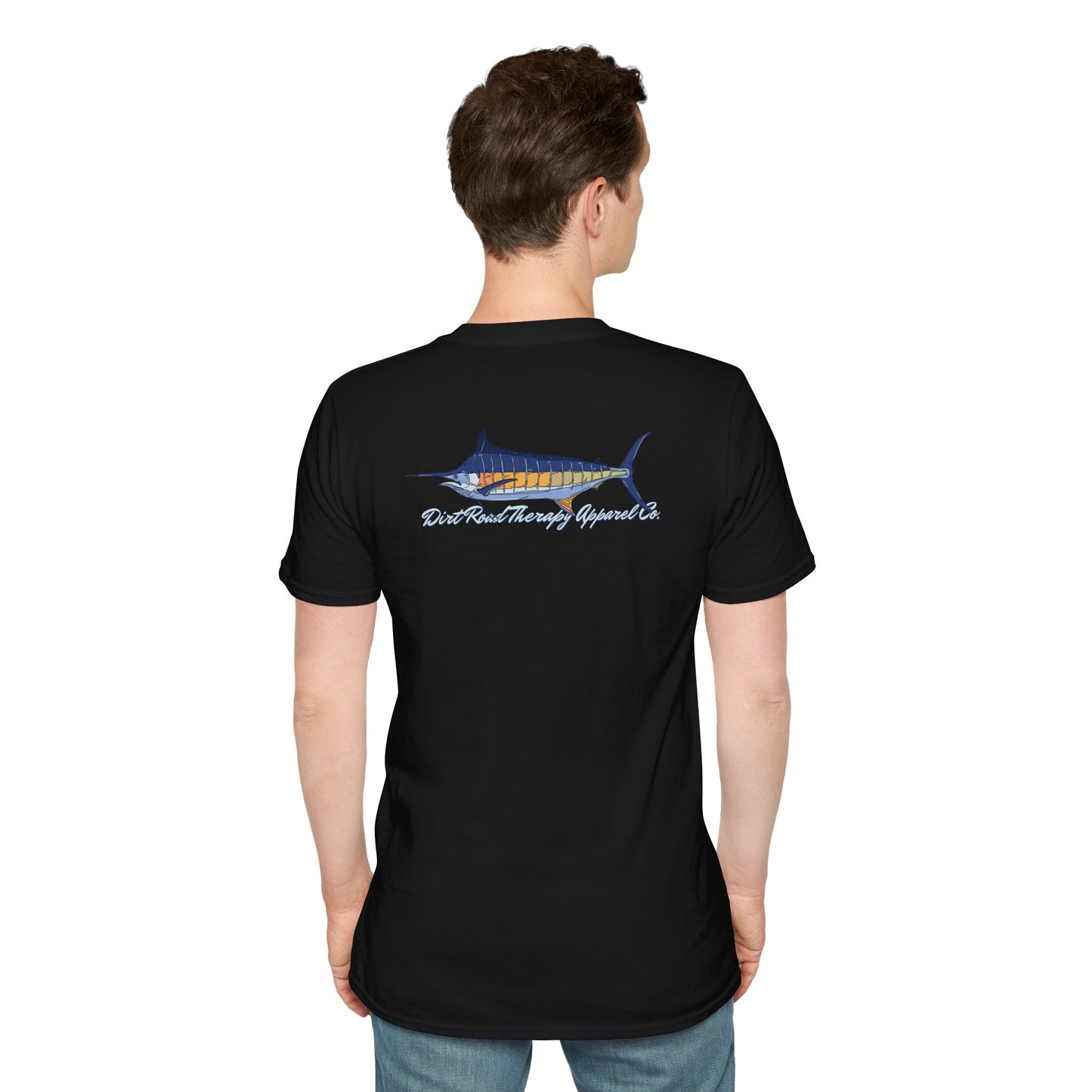 Striped  Fish Graphic T-Shirt | Coastal Fishing Tee