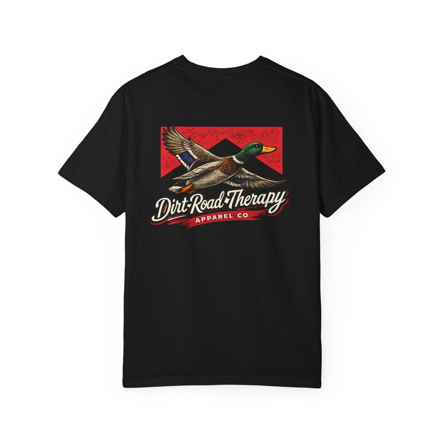 Mallard Duck Flight T-Shirt | Dirt Road Therapy logo, Vintage outdoors