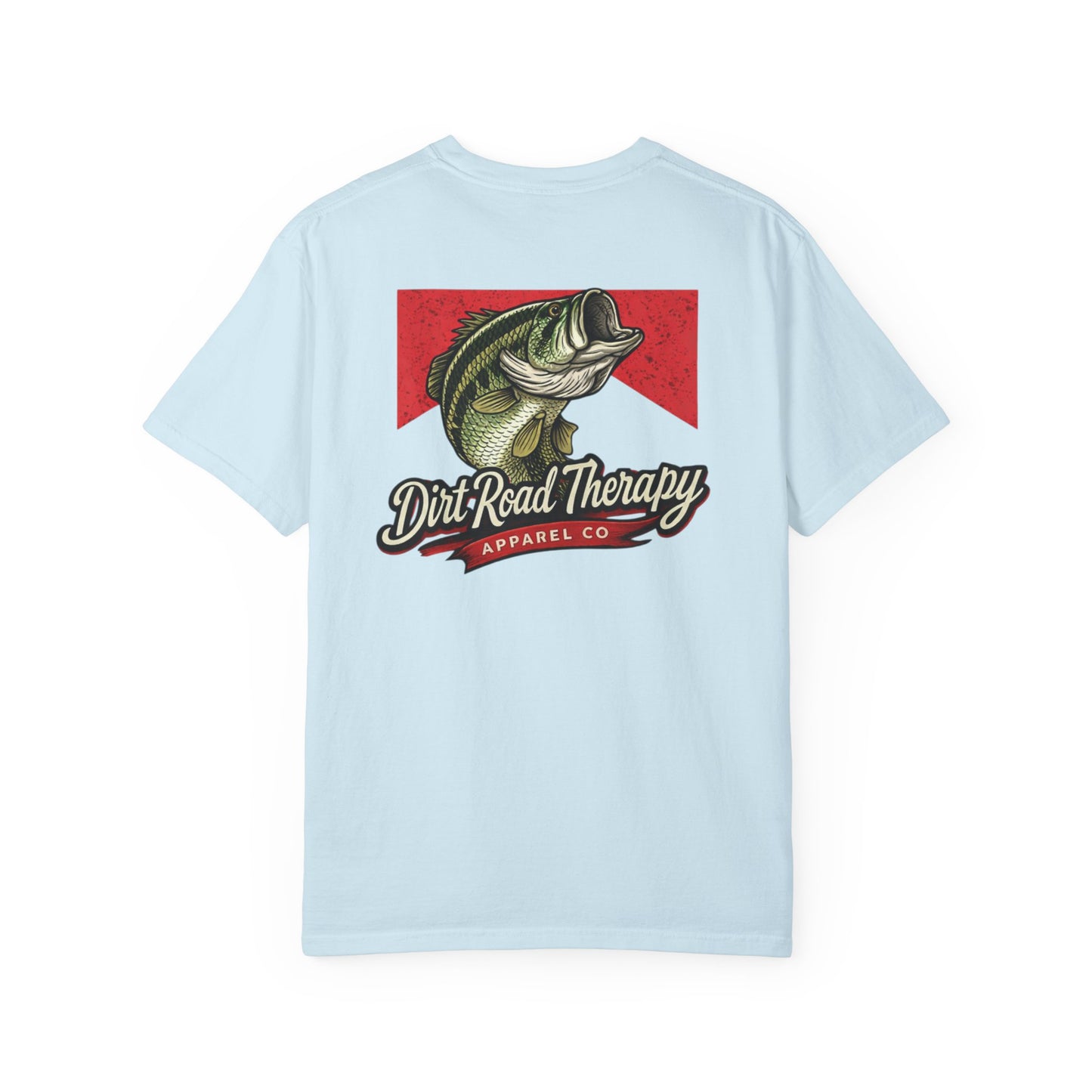 Largemouth Bass Illustration T-Shirt | Dirt Road Therapy Apparel Co.