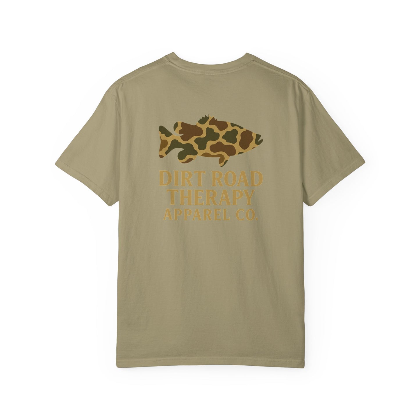 Dirt Road Therapy Camo Fish T-Shirt