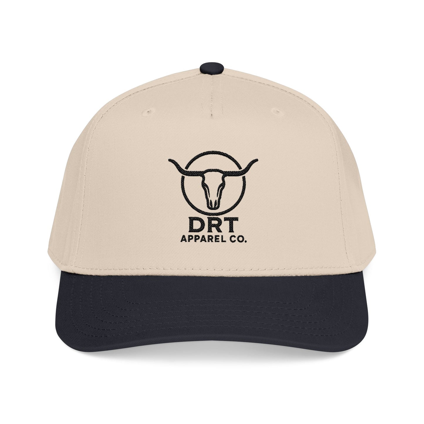 Dirt Road Therapy Cap — Vintage Western Bull Skull Baseball Hat