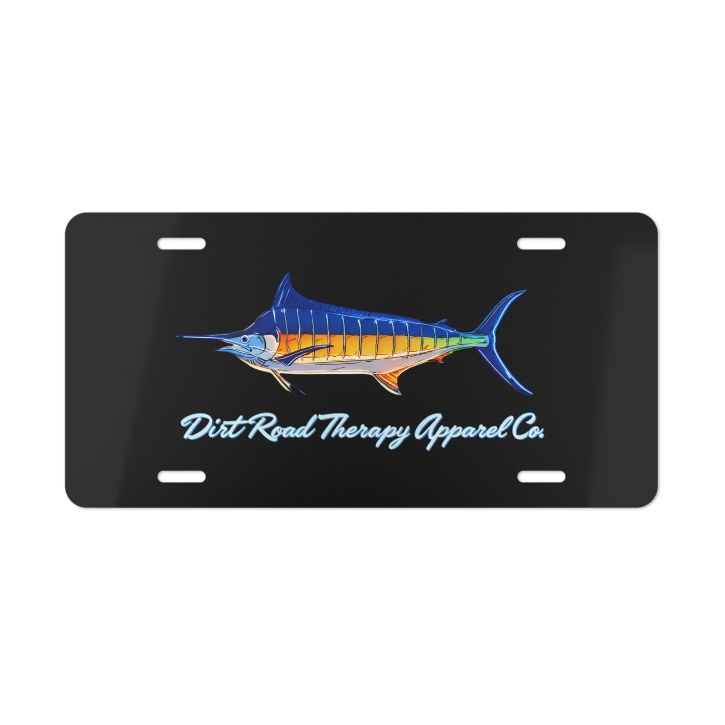 Marlin Vanity Plate | Dirt Road Therapy Apparel Co.