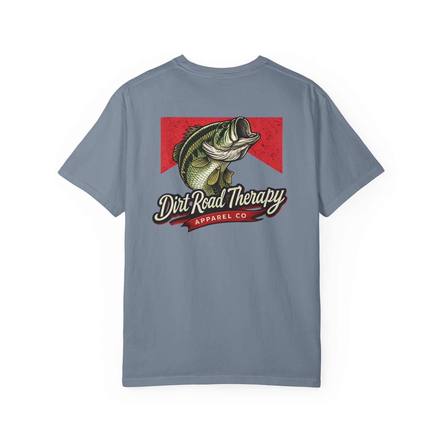 Largemouth Bass Illustration T-Shirt | Dirt Road Therapy Apparel Co.
