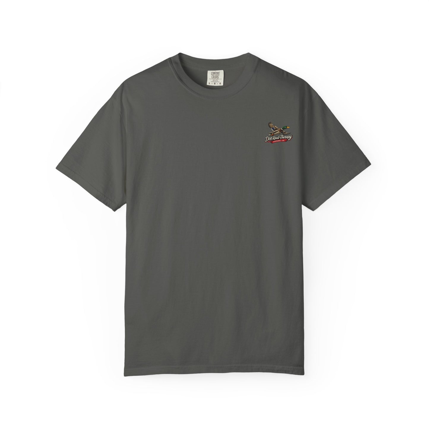 Mallard Duck Flight T-Shirt | Dirt Road Therapy logo, Vintage outdoors