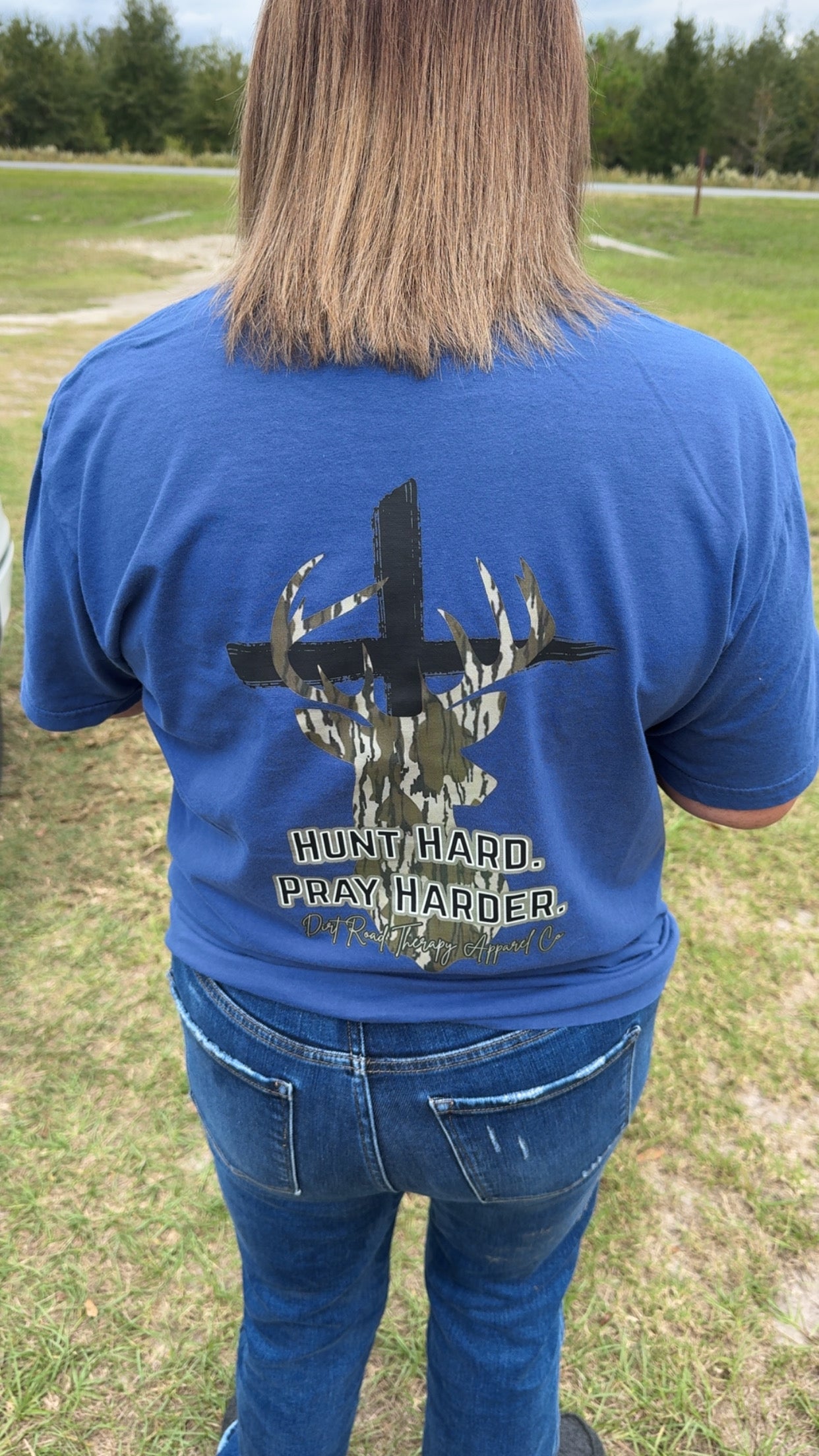 Hunt Hard Pray Harder Unisex T-shirt