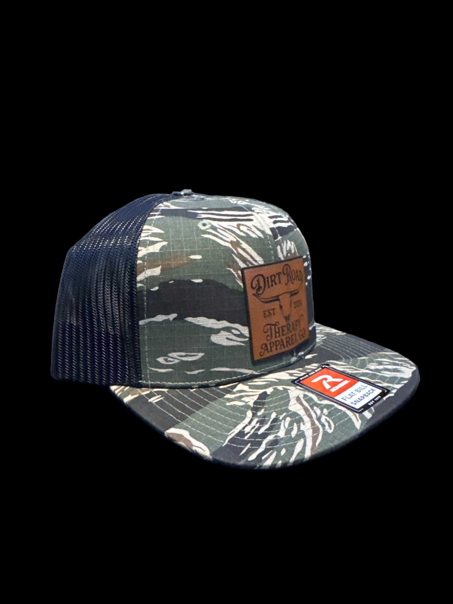 Tiger Camo Richardson 511 Longhorn patch hat