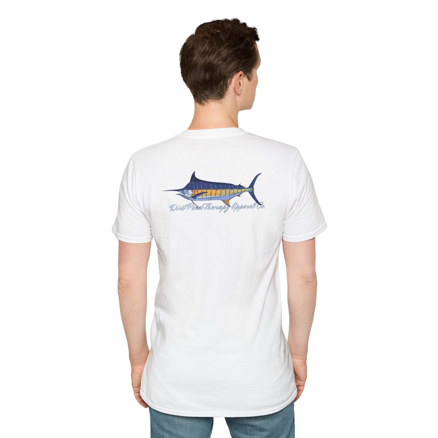 Striped  Fish Graphic T-Shirt | Coastal Fishing Tee