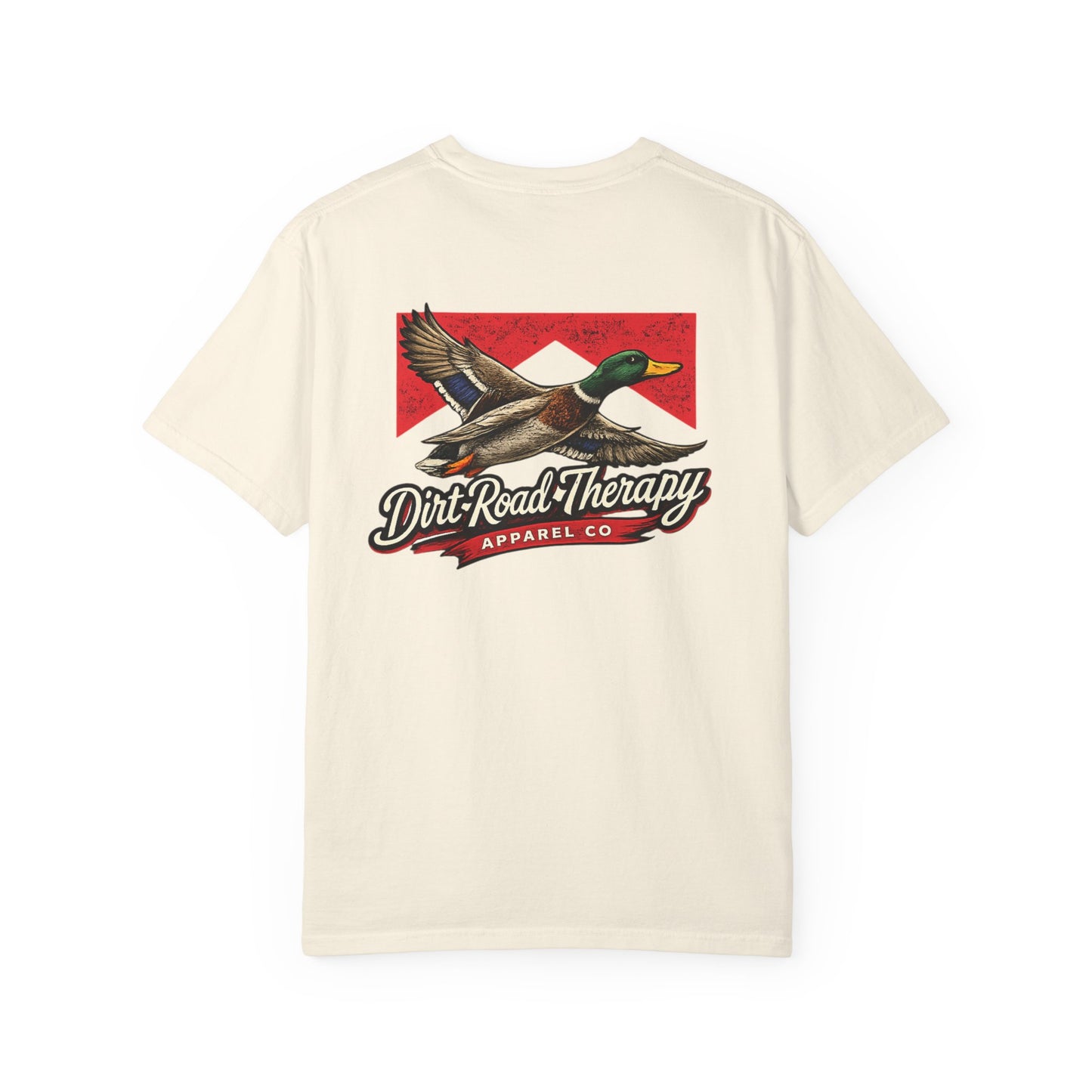 Mallard Duck Flight T-Shirt | Dirt Road Therapy logo, Vintage outdoors