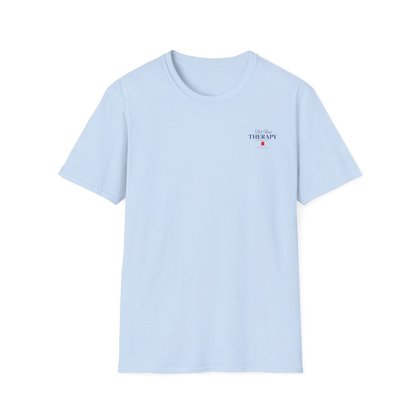 Dirt Road Therapy Apparel Co. Heritage Script T-Shirt | Lake Butler, Florida | Gildan Softstyle 64000