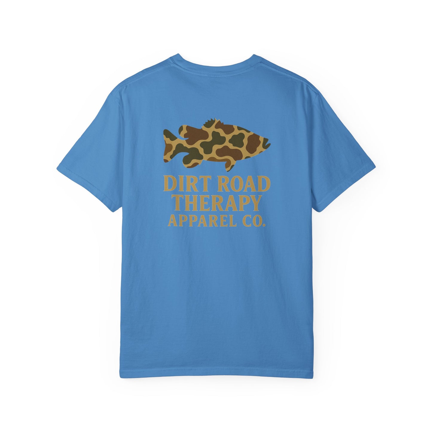 Dirt Road Therapy Camo Fish T-Shirt