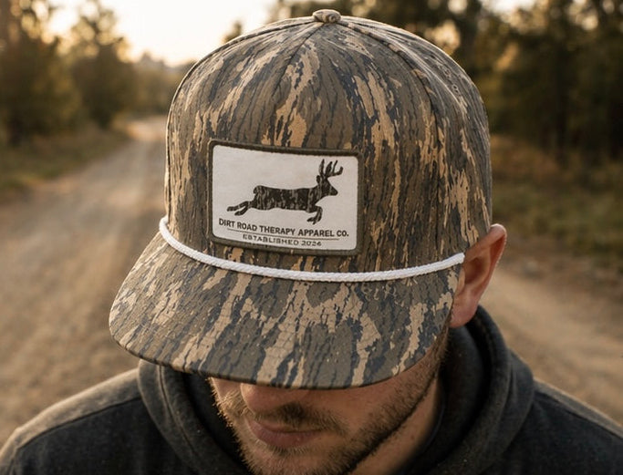 Faded bottomland rope hat