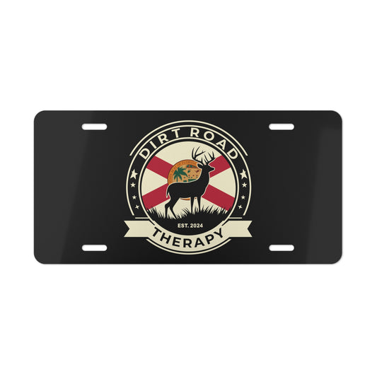 Dirt Road Therapy Florida Vanity Plate | Outdoor Offroad License Plate