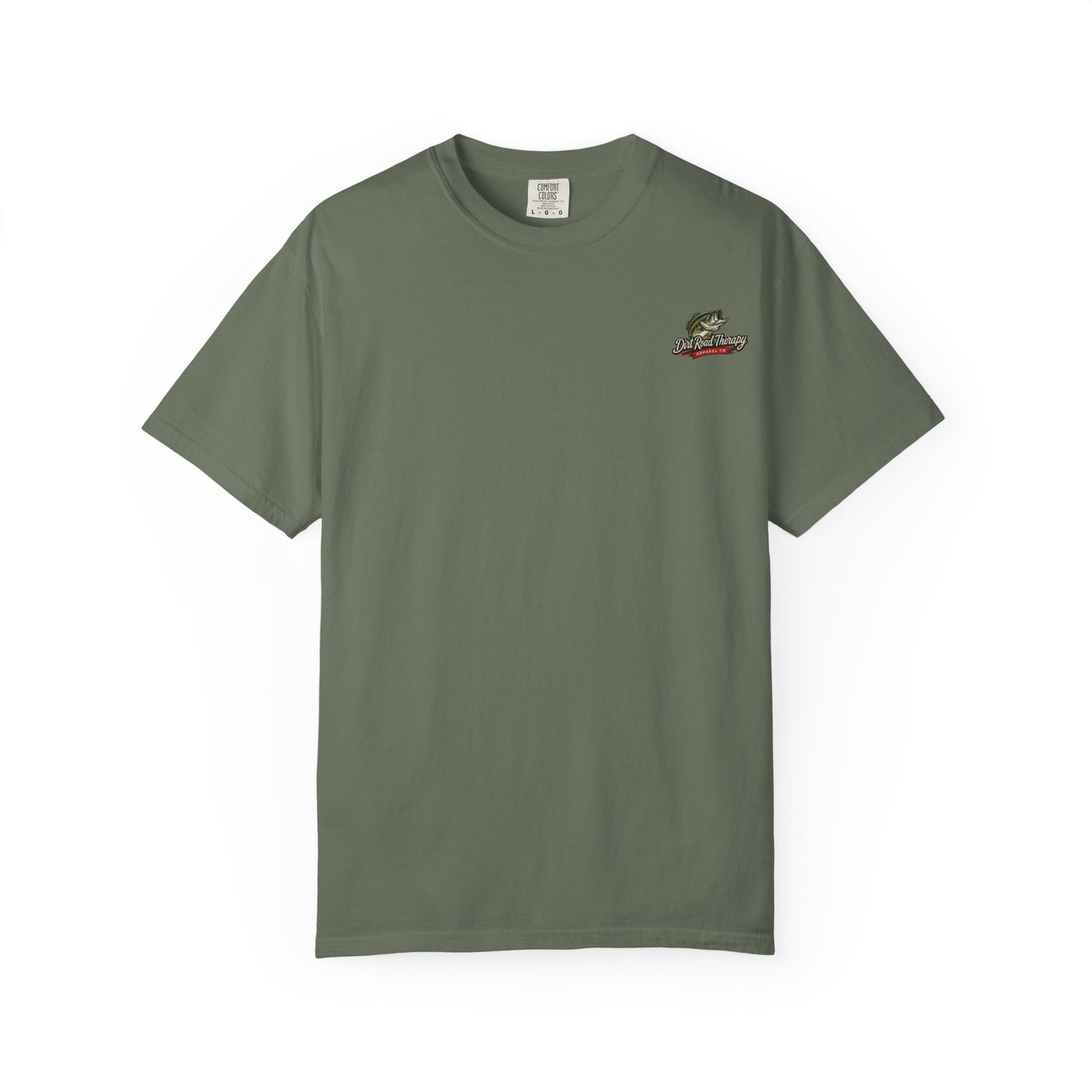 Largemouth Bass Illustration T-Shirt | Dirt Road Therapy Apparel Co.