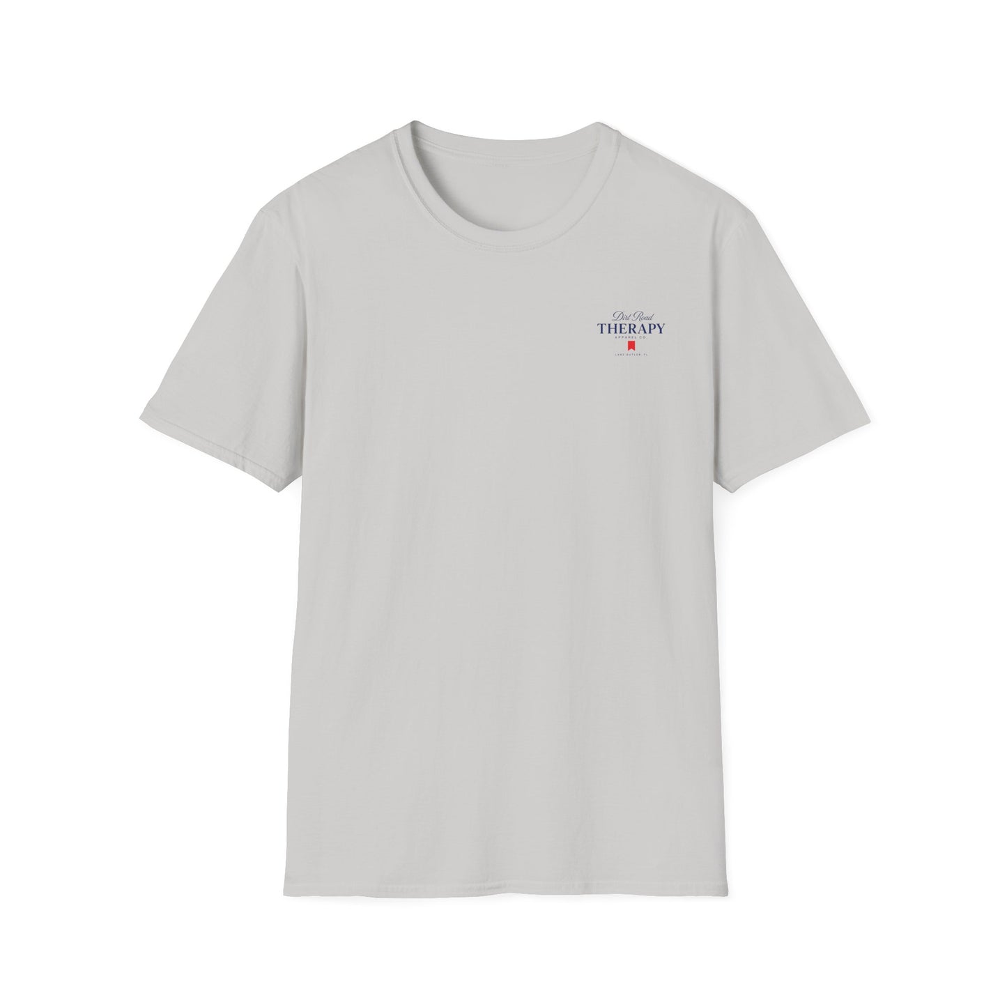 Dirt Road Therapy Apparel Co. Heritage Script T-Shirt | Lake Butler, Florida | Gildan Softstyle 64000
