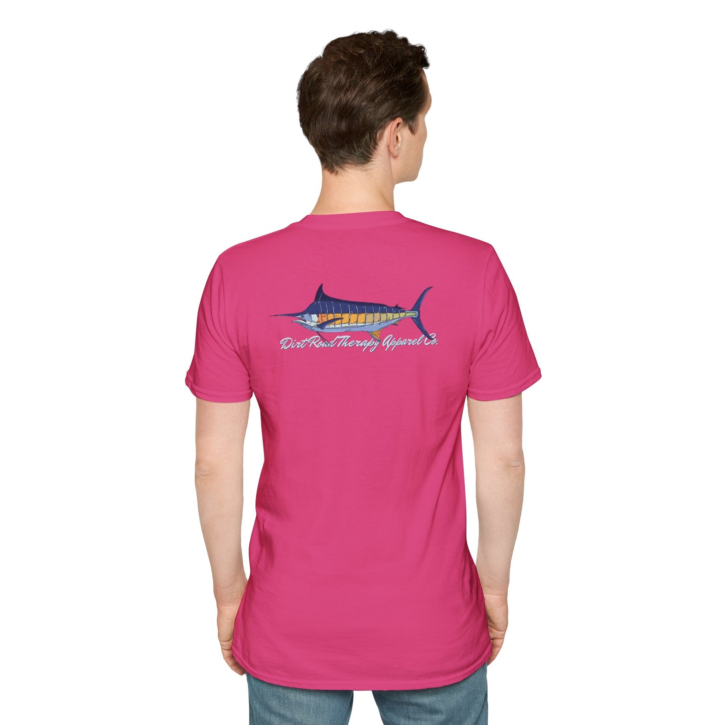 Striped  Fish Graphic T-Shirt | Coastal Fishing Tee