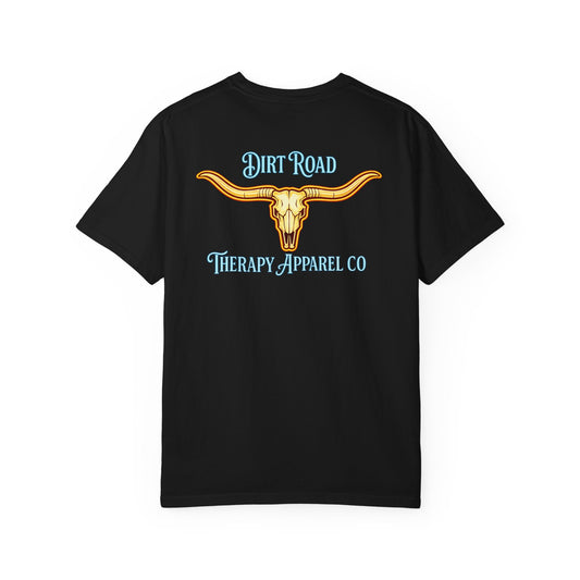 Dirt Road Therapy Longhorn T-Shirt