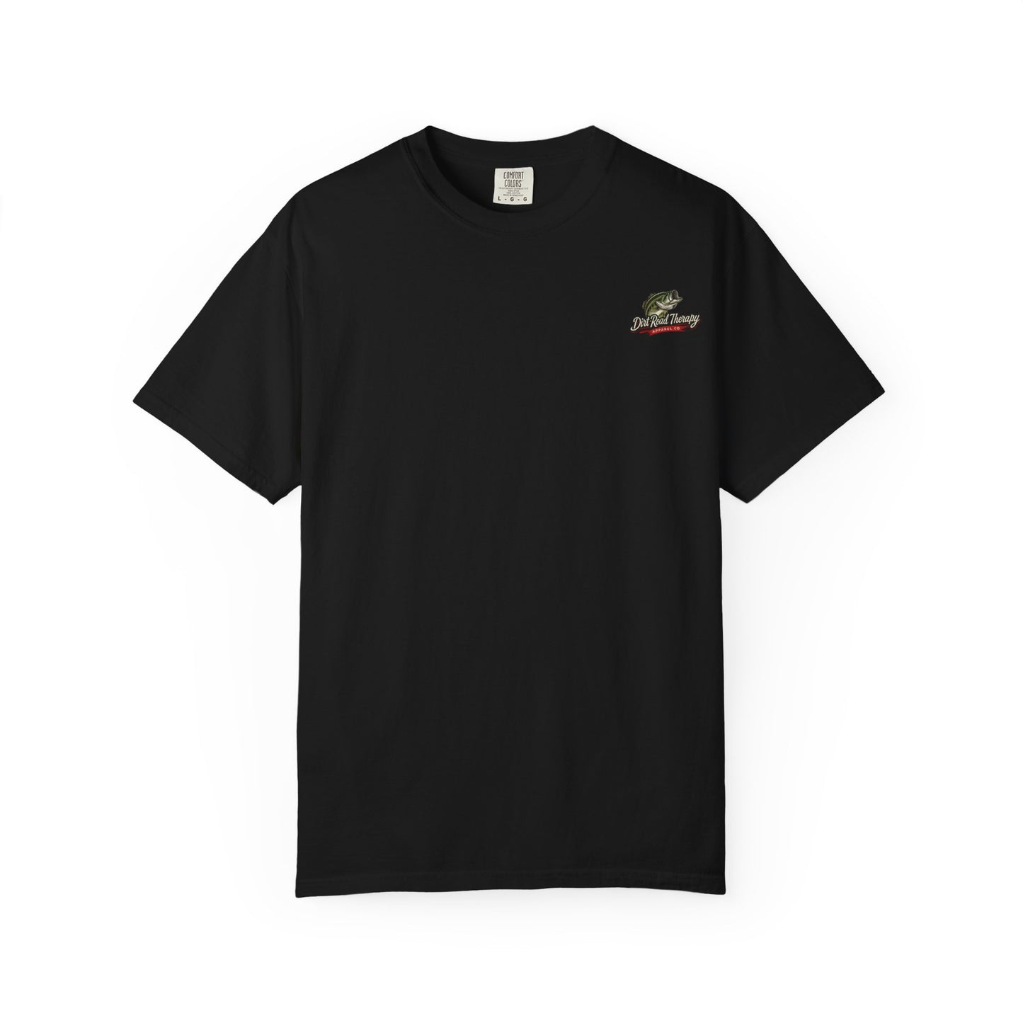 Largemouth Bass Illustration T-Shirt | Dirt Road Therapy Apparel Co.