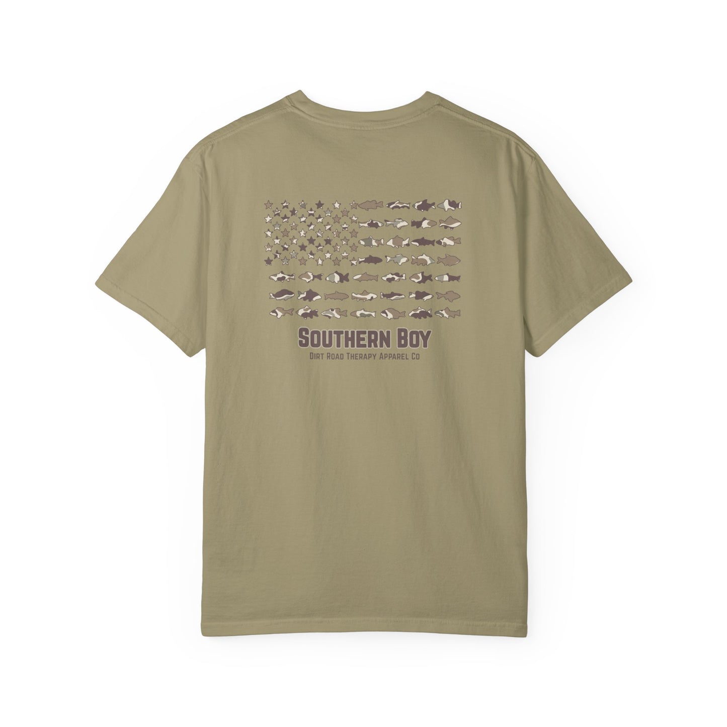 Southern Boy Camouflage Flag T-Shirt