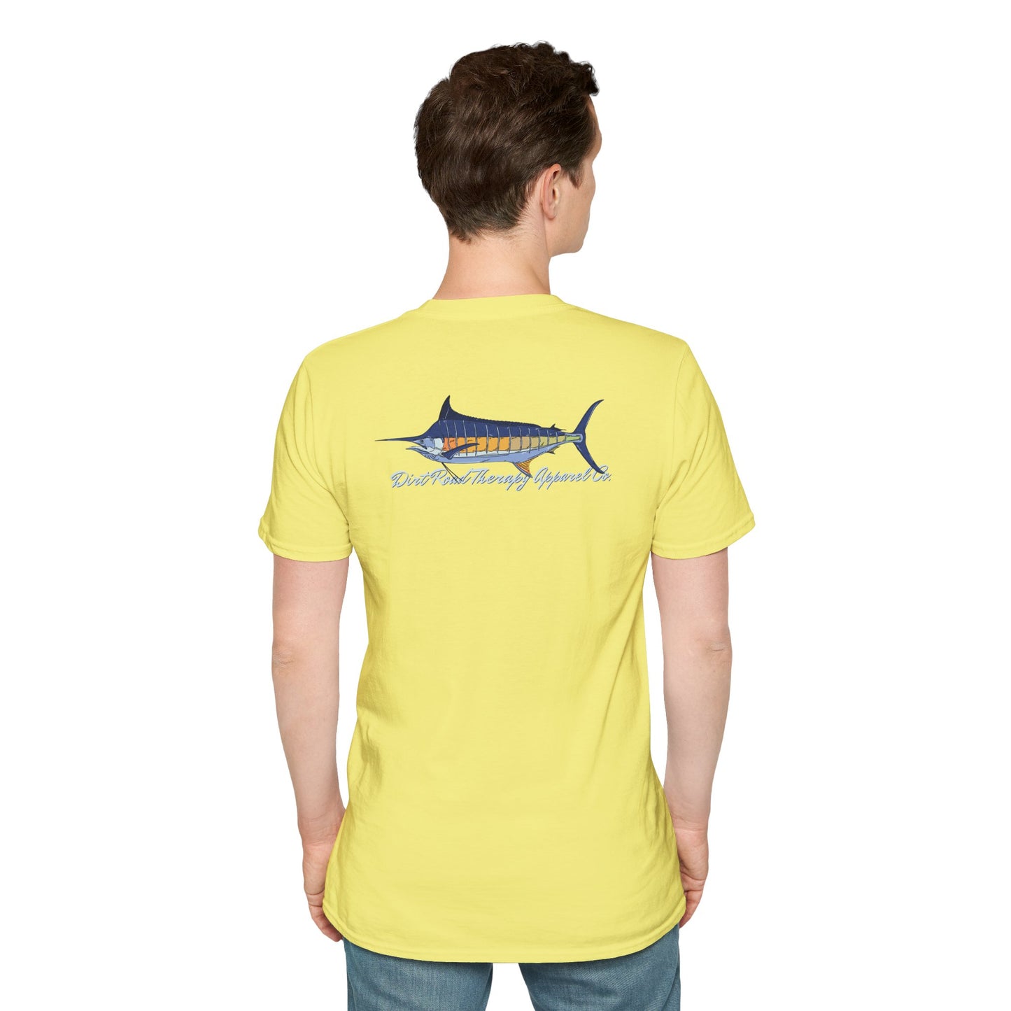 Striped  Fish Graphic T-Shirt | Coastal Fishing Tee