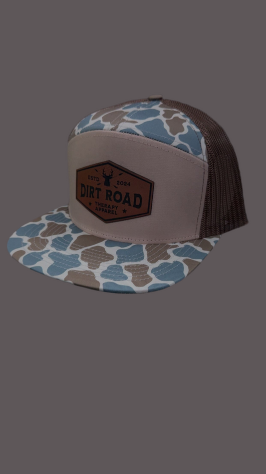 Pebble duck camo flat bill