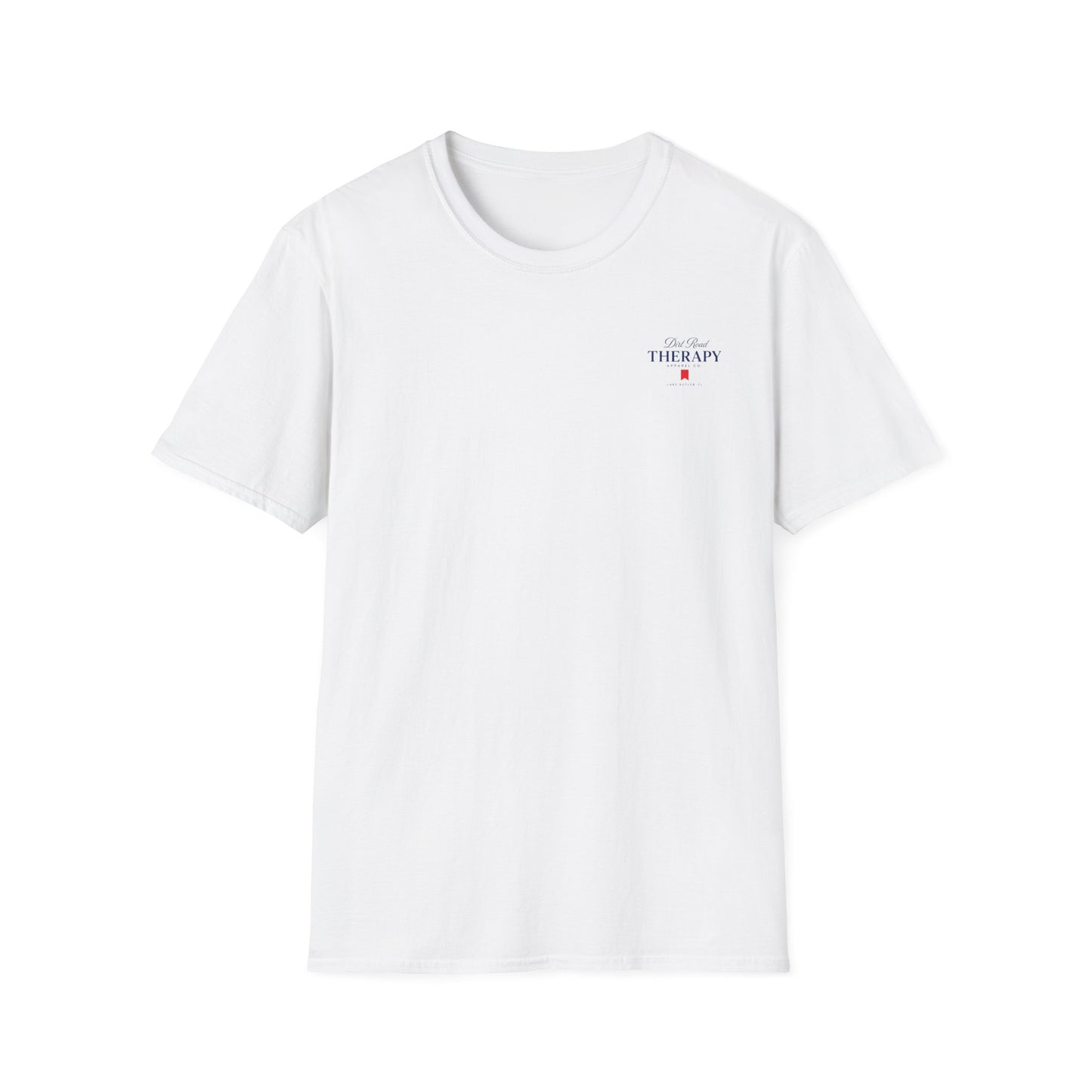 Dirt Road Therapy Apparel Co. Heritage Script T-Shirt | Lake Butler, Florida | Gildan Softstyle 64000
