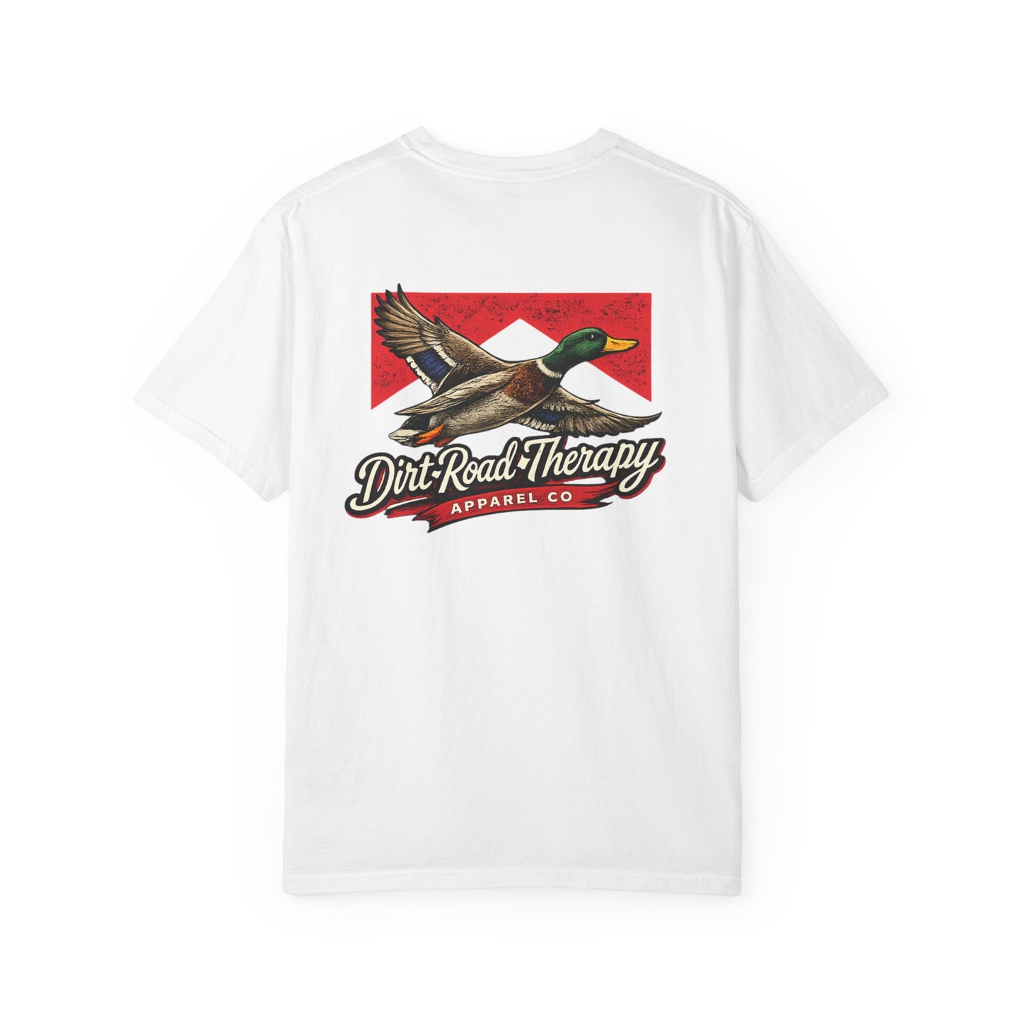 Mallard Duck Flight T-Shirt | Dirt Road Therapy logo, Vintage outdoors