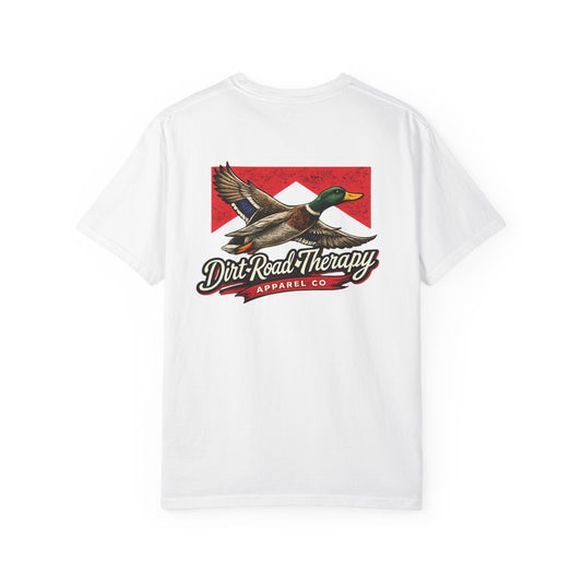 Mallard Duck Flight T-Shirt | Dirt Road Therapy logo, Vintage outdoors