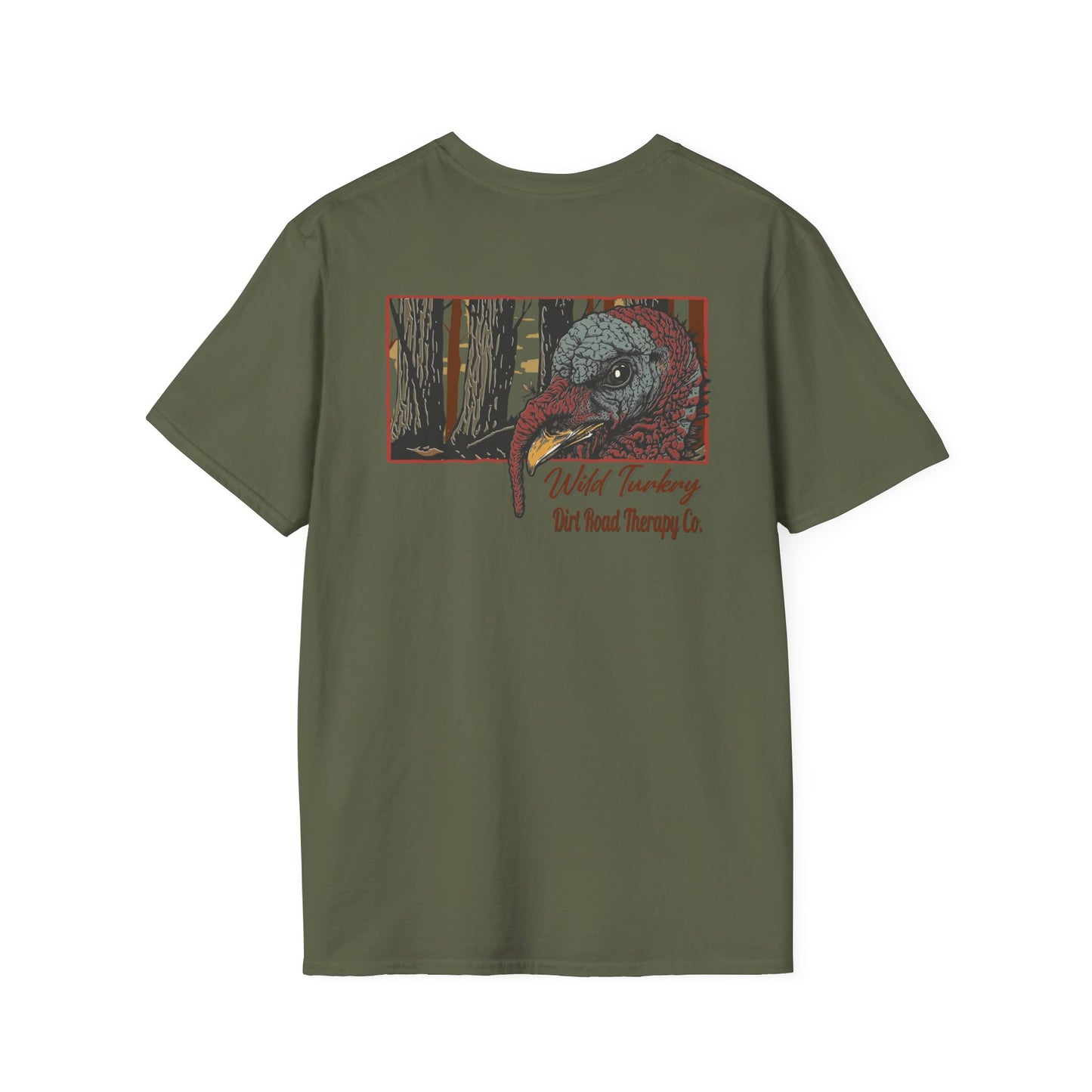 Wild Turkey Tshirt by Dirt Road Therapy Apparel Co.