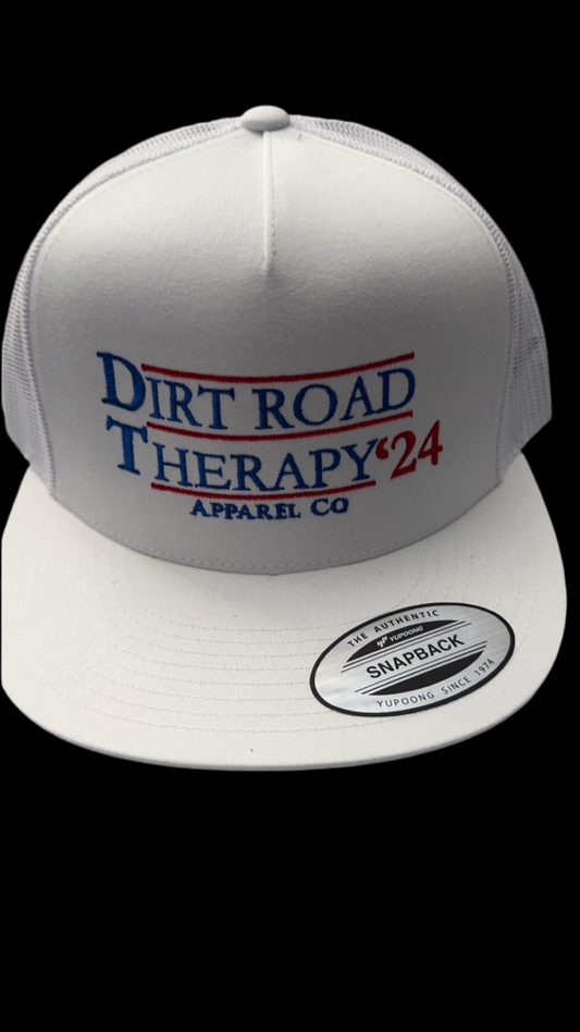 Dirt Road Therapy Apparel Co flat bill