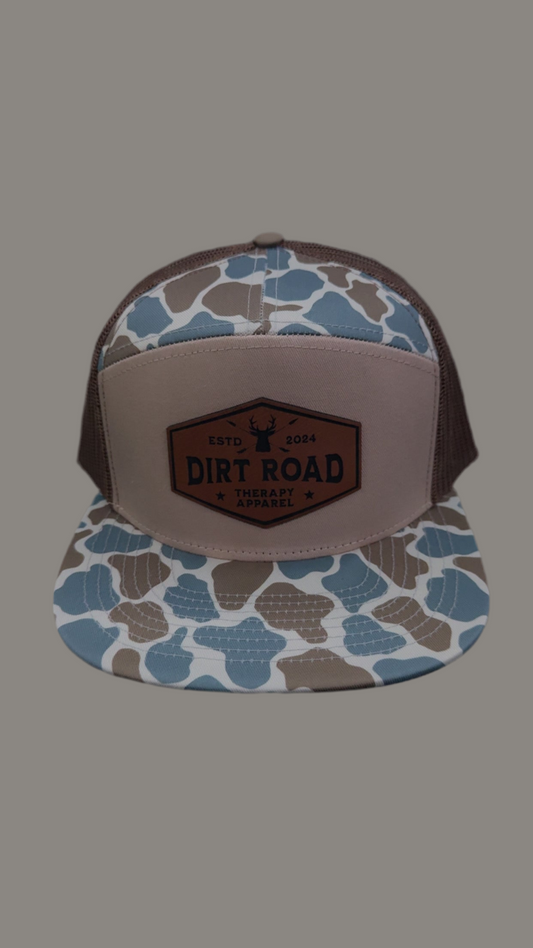 Pebble duck camo flat bill