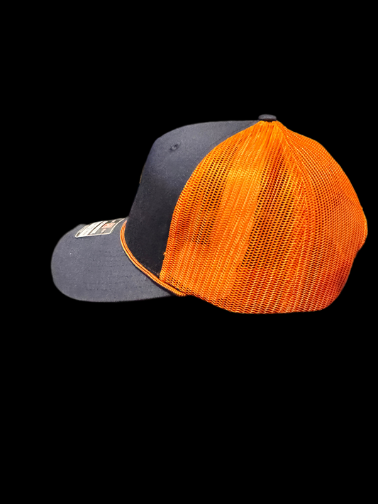 Navy and orange 112